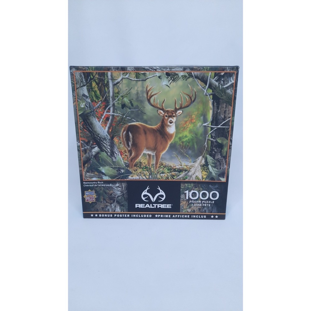 Masterpieces Realtree Backcountry‎ Buck 1000 Piece Jigsaw Puzzle by Dona